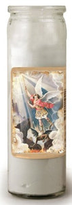 ST MICHAEL 3-DAY CANDLE 8.25"