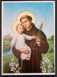 ST ANTHONY PRINT 8" X 10"