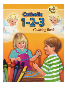 CATHOLIC 1, 2, 3 - COLORING BOOK