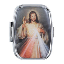 Load image into Gallery viewer, PILL BOX - DIVINE MERCY - RECTANGLE
