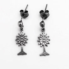 Load image into Gallery viewer, EARRINGS - MONSTRANCE - STERLING SILVER

