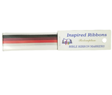 Load image into Gallery viewer, BIBLE RIBBONS - REDEMPTION - BLACK
