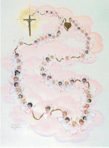 Angel Rosary Print