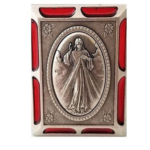 Divine Mercy Icon with Holy Card