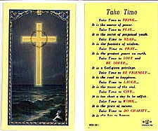 TAKE TIME - CROSS ON THE OCEAN