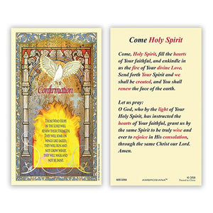CONFIRMATION - COME HOLY SPIRIT