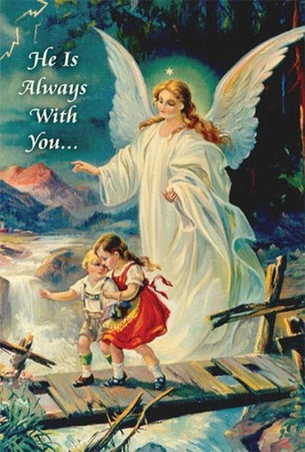 GREETING CARD - CARE/SUPPORT - GUARDIAN ANGEL
