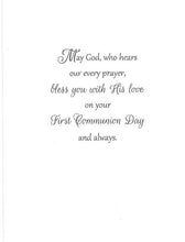Load image into Gallery viewer, GREETING CARD - ON THE FIRST HOLY COMMUNION OF SOMEONE SPECIAL
