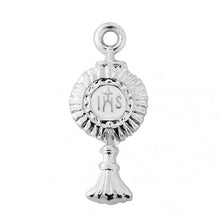 Load image into Gallery viewer, MONSTRANCE PENDANT - STERLING SLIVER - 18&quot; CHAIN

