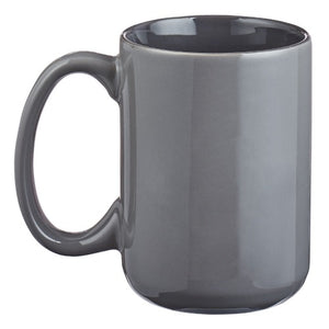 Coffee Mug Be Strong in Gray 15oz