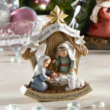 Load image into Gallery viewer, CHILD&#39;S NATIVITY - COLOR - ONE PIECE  - 3&quot; X 5&quot; RESIN
