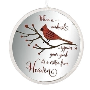 ORNAMENT - CARDINAL - VISITOR FROM HEAVEN - 4.5"