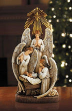 Load image into Gallery viewer, FIGURE - ANGELS IN ADORATION - 13&quot; H
