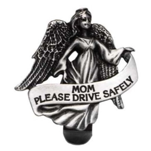 MOM DRIVE SAFELY - ANGEL VISOR CLIP