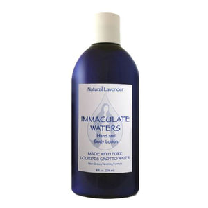 LOURDES WATER IN HAND & BODY LOTION - NATURAL LAVENDER SCENT