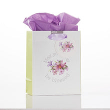 Load image into Gallery viewer, GIFT BAG - (S) MAY YOUR DAY BE BLESSED - 5&quot; X 2.75&quot; X 6.75&quot;
