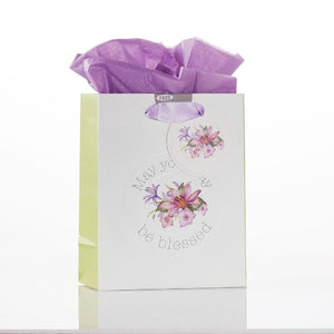GIFT BAG - (S) MAY YOUR DAY BE BLESSED - 5" X 2.75" X 6.75"