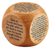 Load image into Gallery viewer, PRAYER CUBE - 6 PRAYERS - 1 5/8&quot; WOOD
