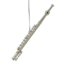 Load image into Gallery viewer, ORNAMENT-FLUTE-3&quot; SILVER TONE
