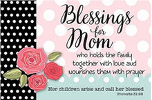 Load image into Gallery viewer, PAPER CARD - BLESSINGS FOR MOM
