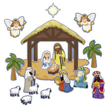 Load image into Gallery viewer, STICKER SET - MAKE YOUR OWN NATIVITY - 16 STICKERS

