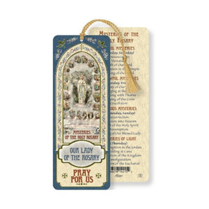 BOOKMARK -OUR LADY OF THE ROSARY