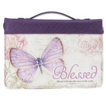 Load image into Gallery viewer, BIBLE COVER - (M) BLESSED - BUTTERFLY

