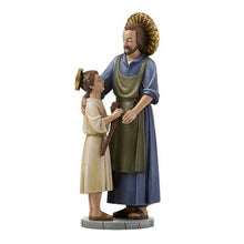 Load image into Gallery viewer, HUMMEL STATUE - ST JOSEPH THE WORKER - 8&quot; POLYRESIN
