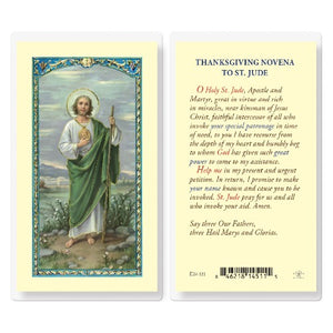 HOLY CARD - THANKSGIVING NOVENA TO ST JUDE