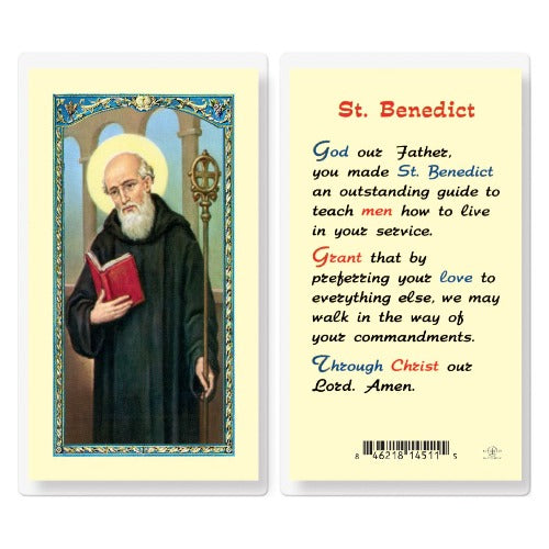 HOLY CARD - ST BENEDICT - GOD OUR FATHER PRAYER