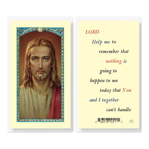 LORD, HELP ME TO REMEMBER HOLY CARD