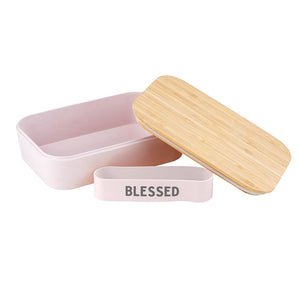 BAMBOO LUNCH BOX - BLESSED