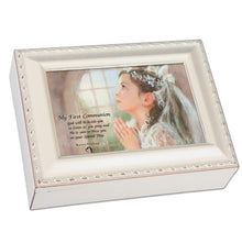 Load image into Gallery viewer, MUSIC GIFT BOX - FIRST COMMUNION GIRL - IVORY
