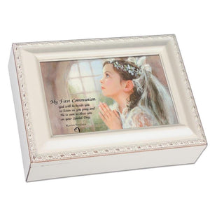 MUSIC GIFT BOX - FIRST COMMUNION GIRL - IVORY