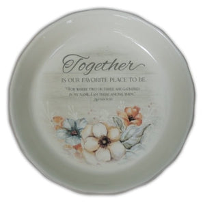 PIE PLATE - TOGETHER - 10.5"