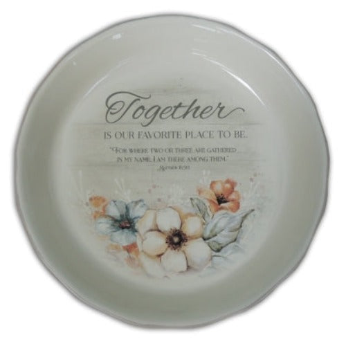 PIE PLATE - TOGETHER - 10.5