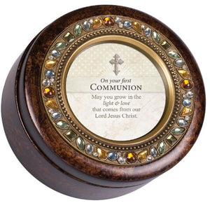 MUSIC GIFT BOX - ON YOUR FIRST COMMUNION - ROUND