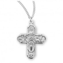 Load image into Gallery viewer, 4-WAY - SS - 7/8&quot; CRUCIFORM - 18&quot; CHAIN
