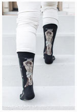 Load image into Gallery viewer, SOCKS ST SEBASTIAN BLACK WITH ARROWS - ADULT
