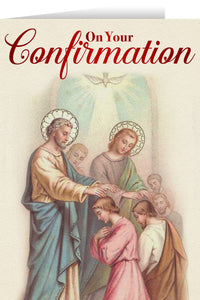 "ON YOUR CONFIRMATION" - CONFIRMATION CARD