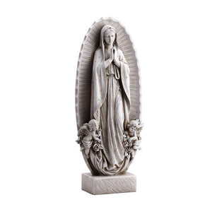 GARDEN STATUE - OUR LADY OF GUADALUPE - 23.5" RESIN