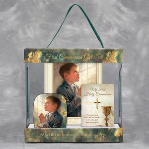 FIRST COMMUNION SET - BOY - KATHY FINCHER